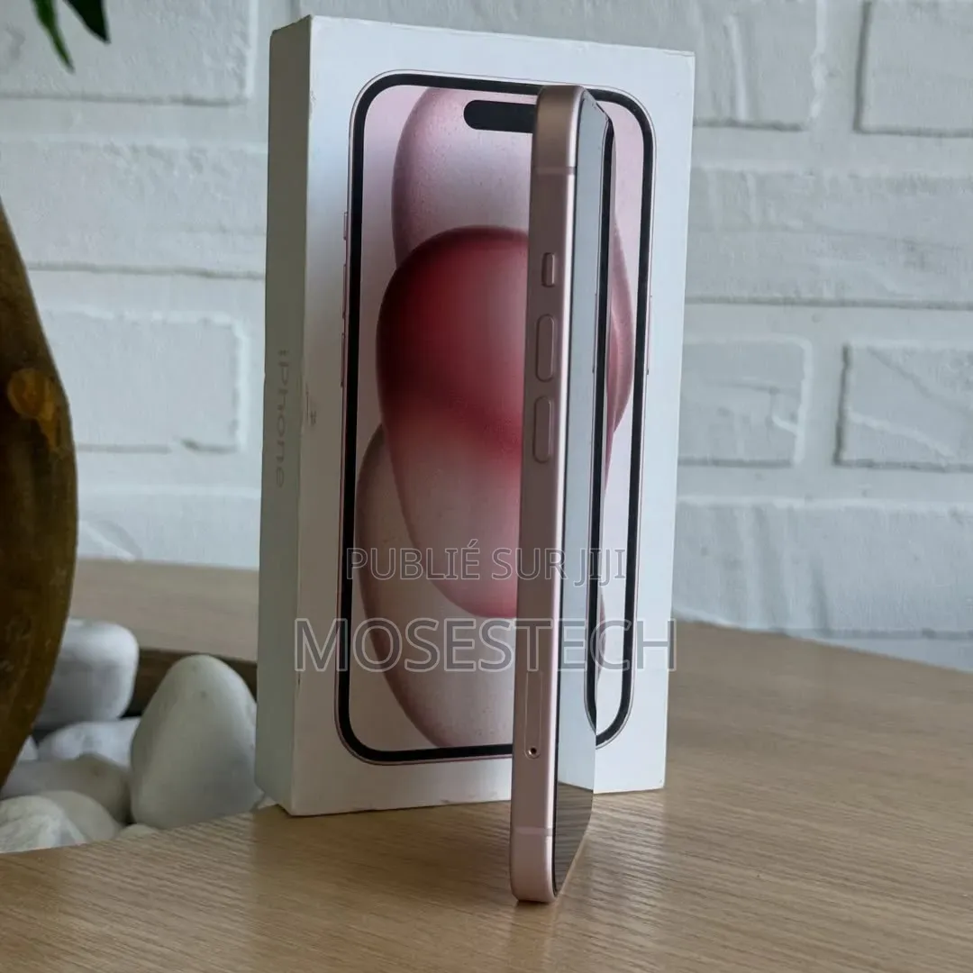 Nouveau Apple iPhone 15 256 GB Rose
