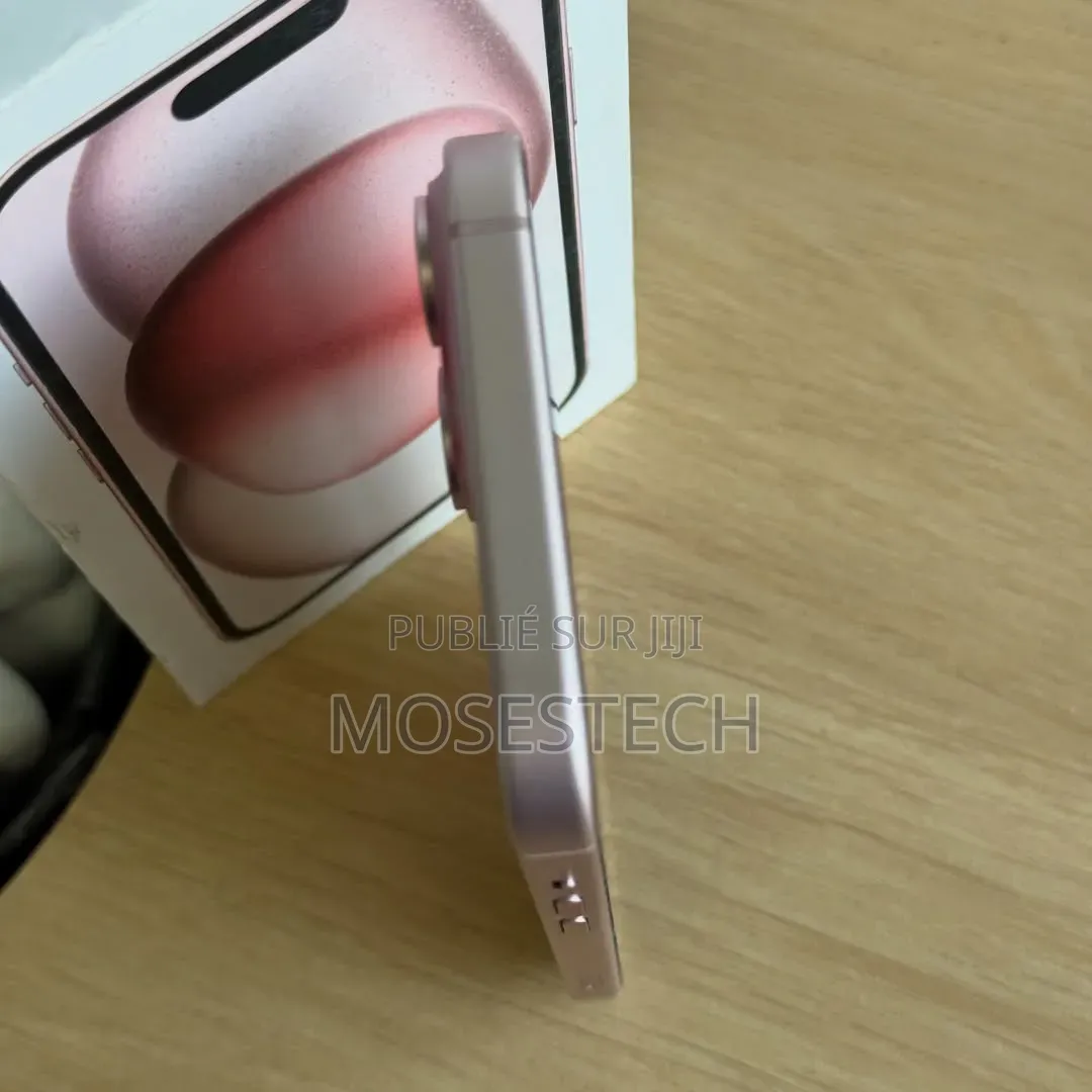 Nouveau Apple iPhone 15 256 GB Rose