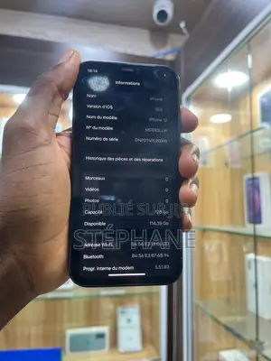 Apple iPhone 12 128 GB Noir