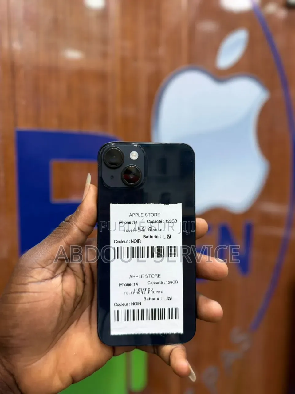 Nouveau Apple iPhone 14 128 GB Noir