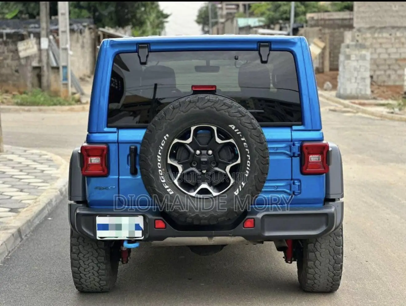 Jeep Wrangler Rubicon 2022 Bleu