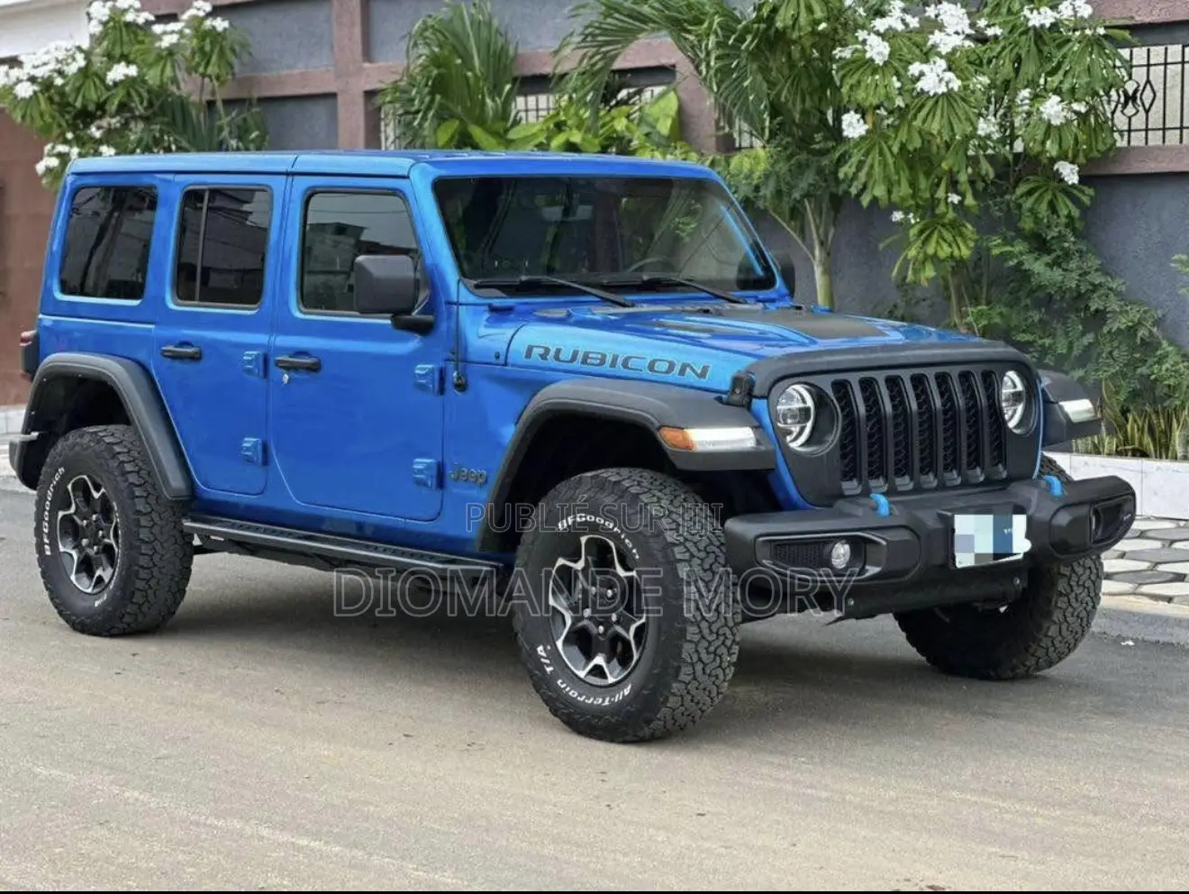 Jeep Wrangler Rubicon 2022 Bleu