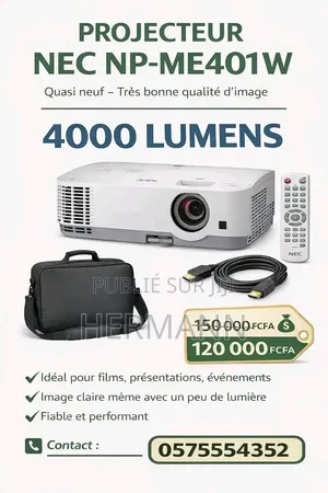 Projecteur Video Nec Ne 401w