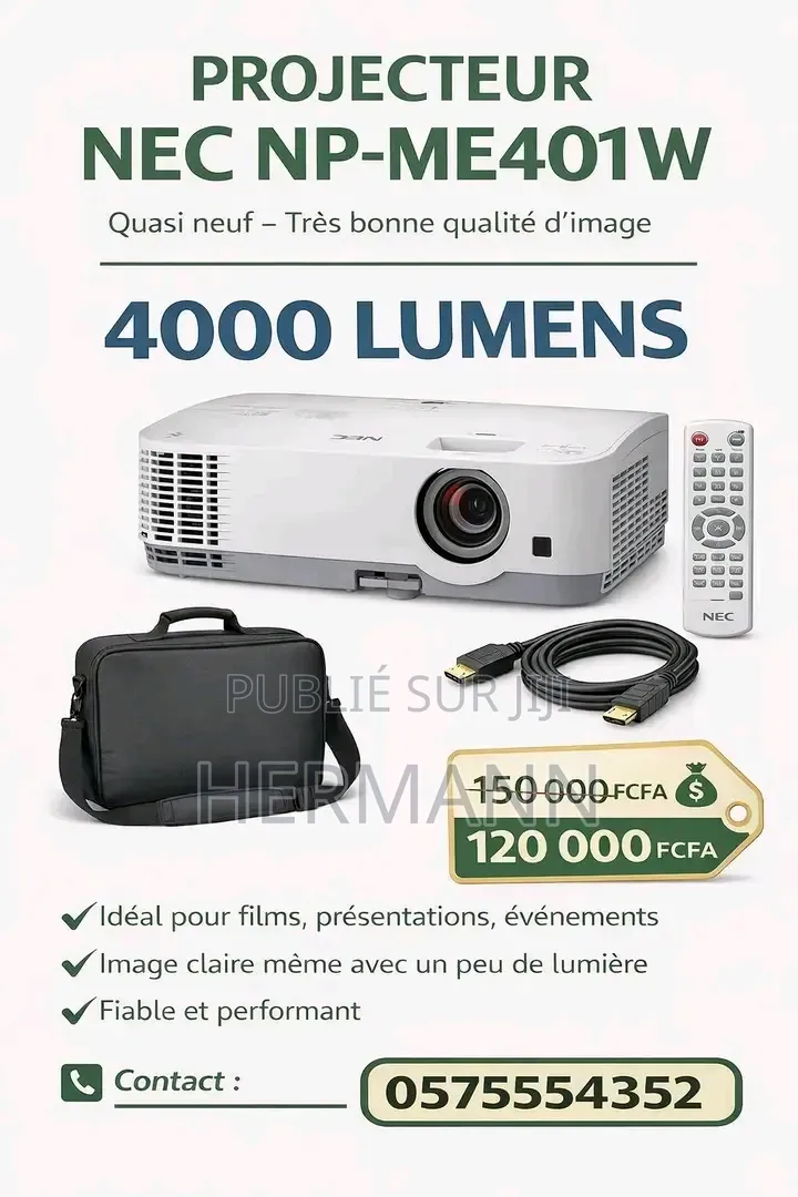 Projecteur Video Nec Ne 401w
