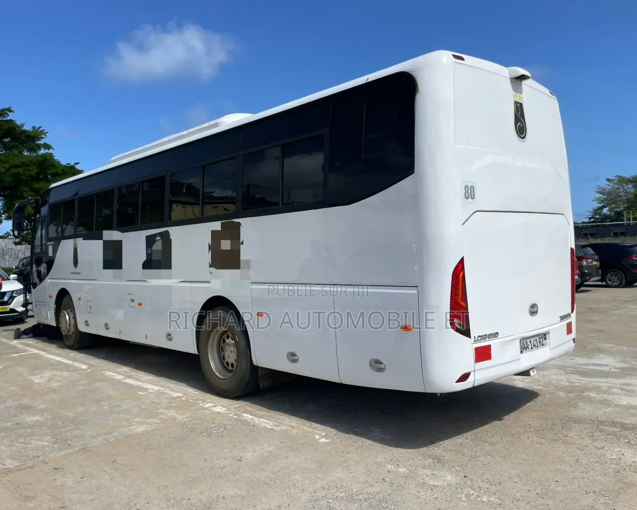 Nouveau Autobus 2025 Blanc