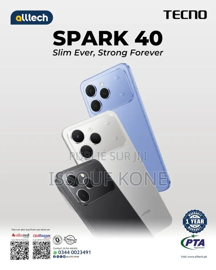 Nouveau Tecno Spark 16 GB Blanc