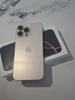 Apple iPhone 16 Pro Max 256 GB Doré