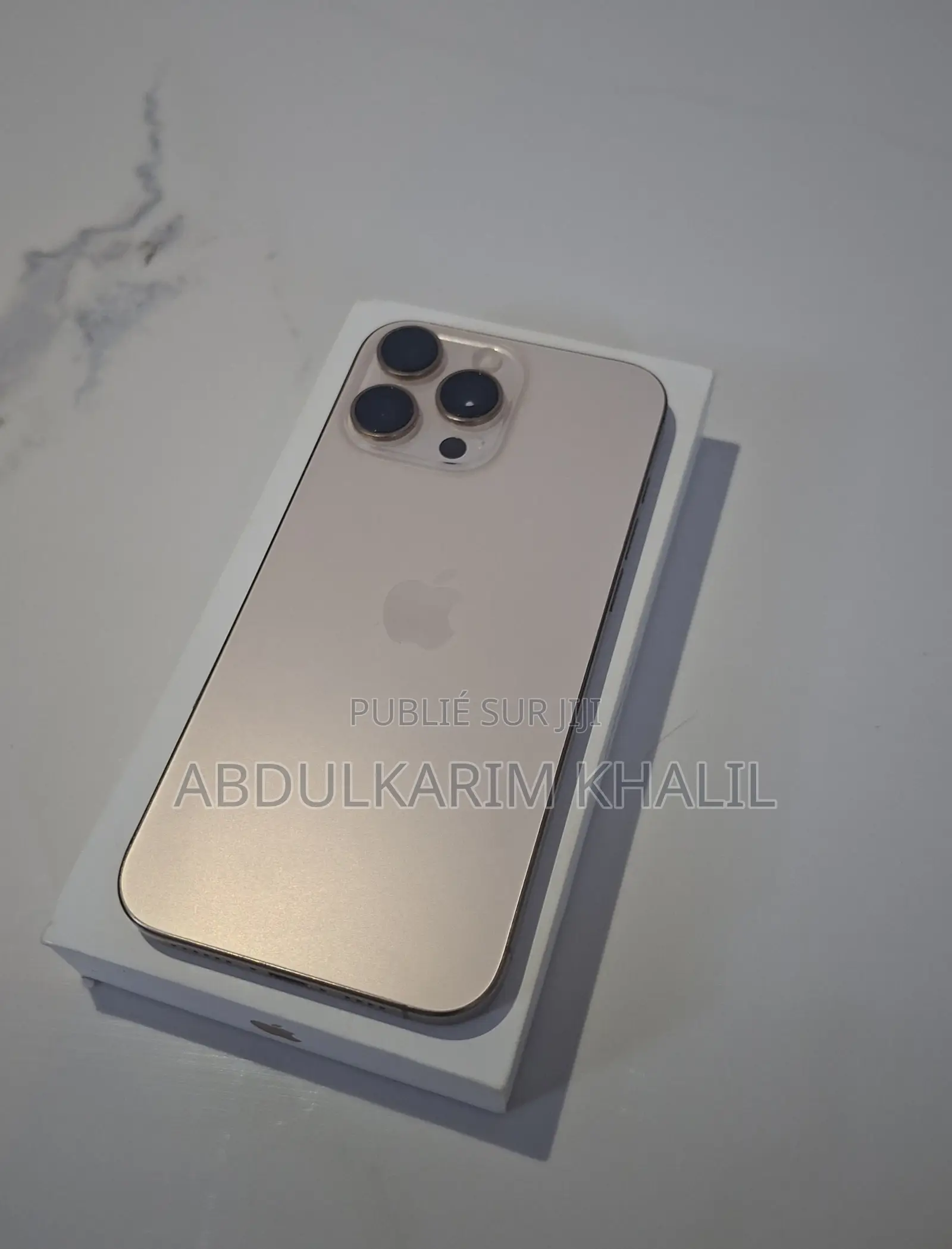 Apple iPhone 16 Pro Max 256 GB Doré