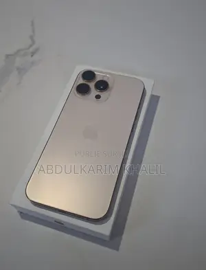 Apple iPhone 16 Pro Max 256 GB Doré