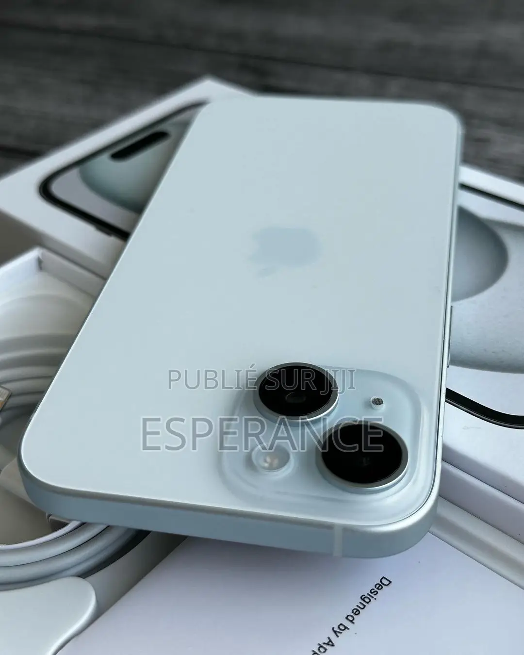 New Apple iPhone 15 128 GB Blanc