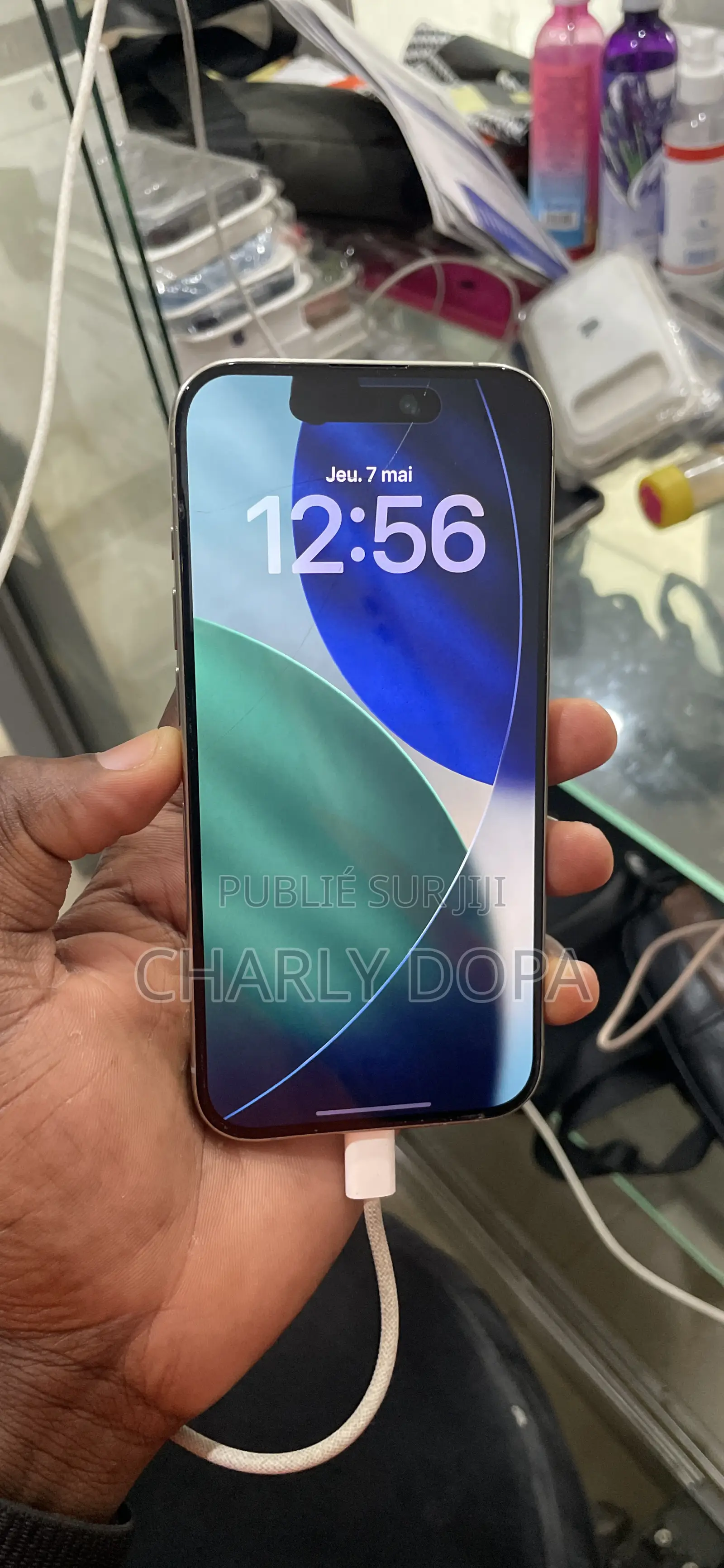 Apple iPhone 15 Pro 128 GB Argenté