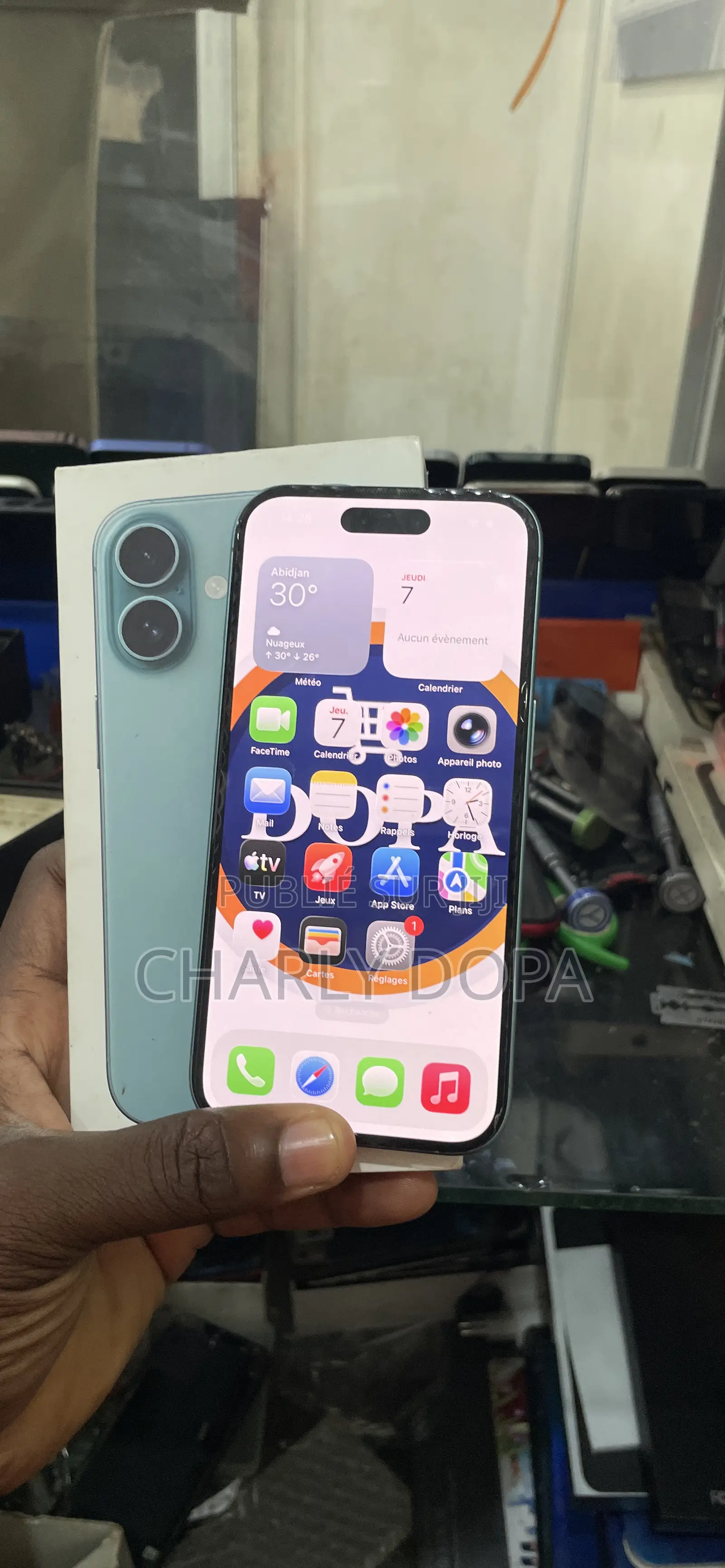 Apple iPhone 16 128 GB Vert