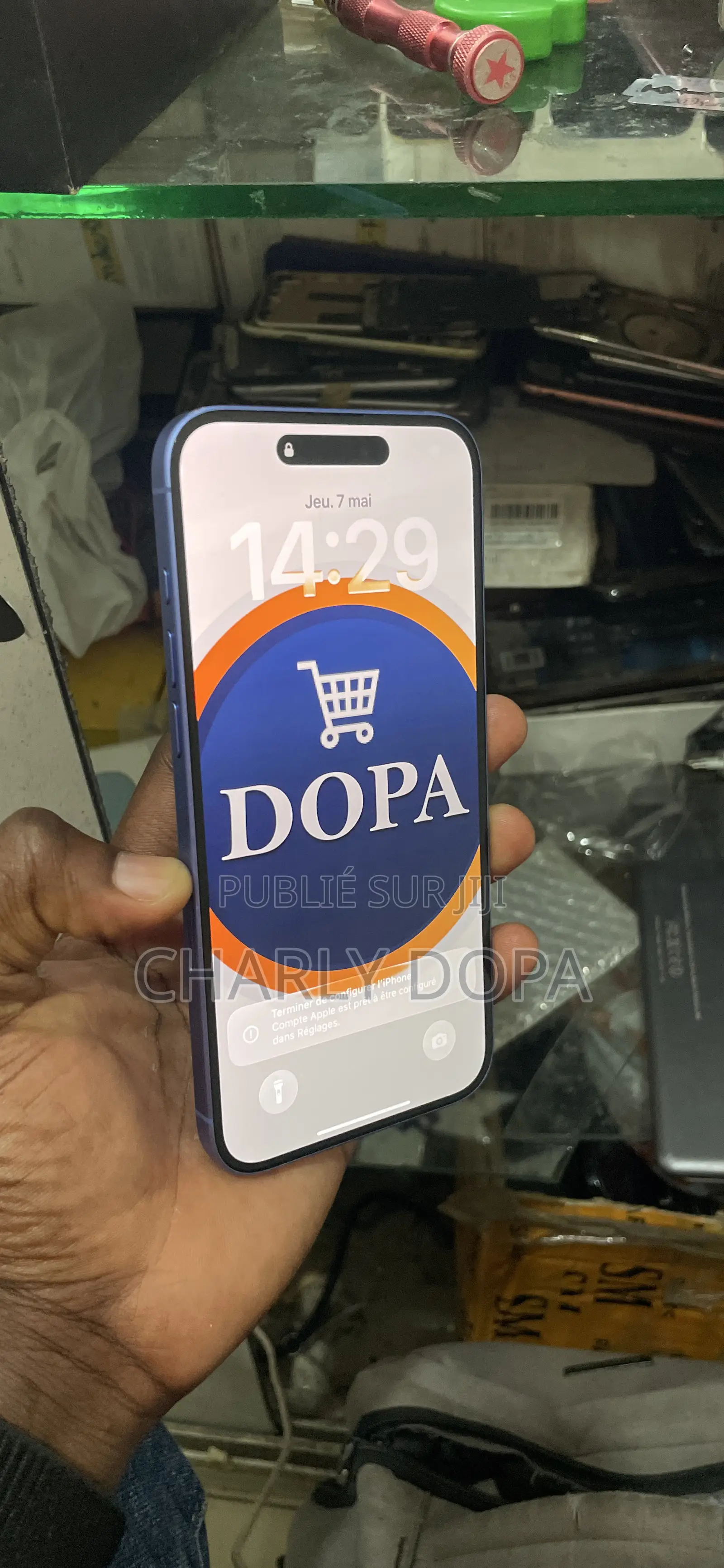 Apple iPhone 16 Plus 128 GB Bleu