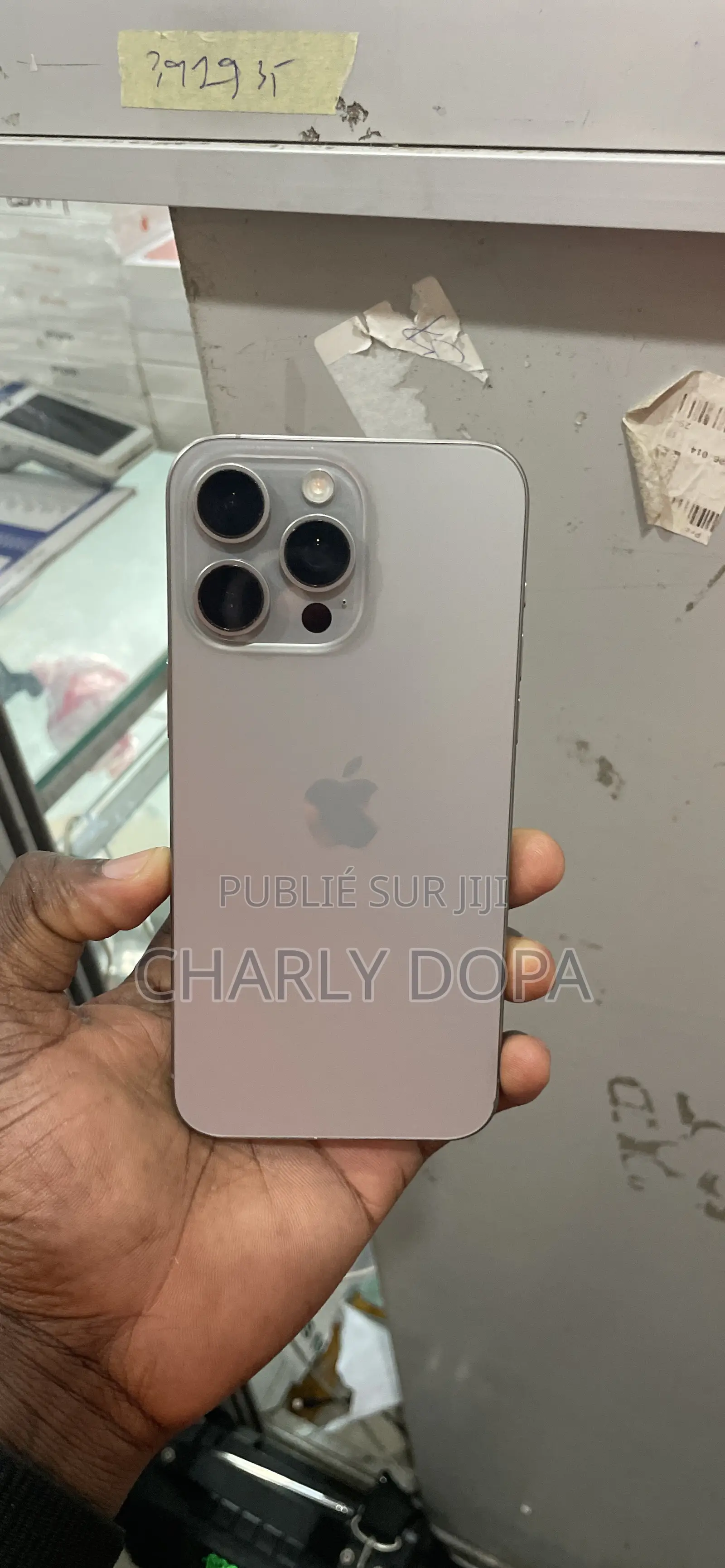 Apple iPhone 15 Pro Max 256 GB Argenté