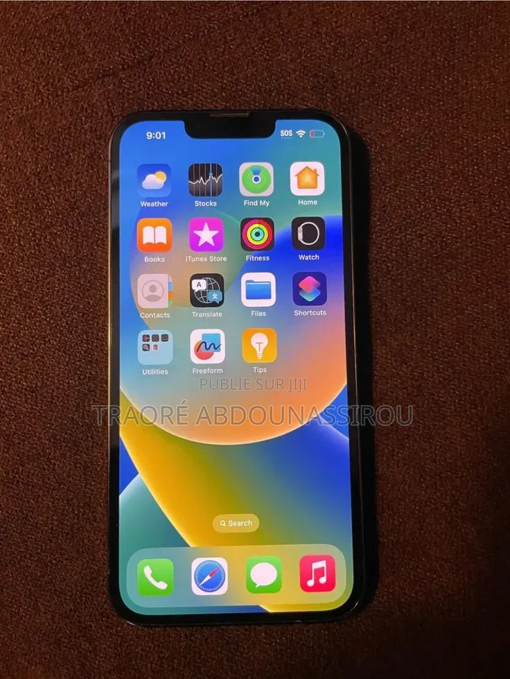Nouveau Apple iPhone 13 Pro 256 GB Noir