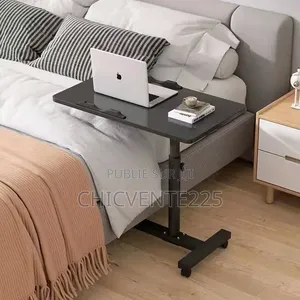 Table D’Appoint Extensible À Deux Planches Avec Roues