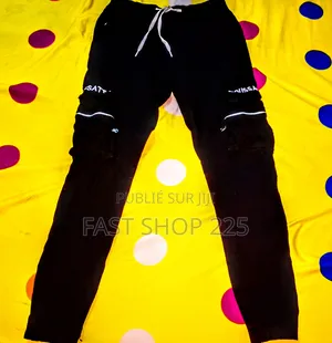 Pantalon Cargo Noir