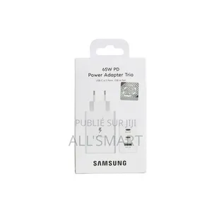 Chargeur Samsung 65w Type C Pd Trio Adapter
