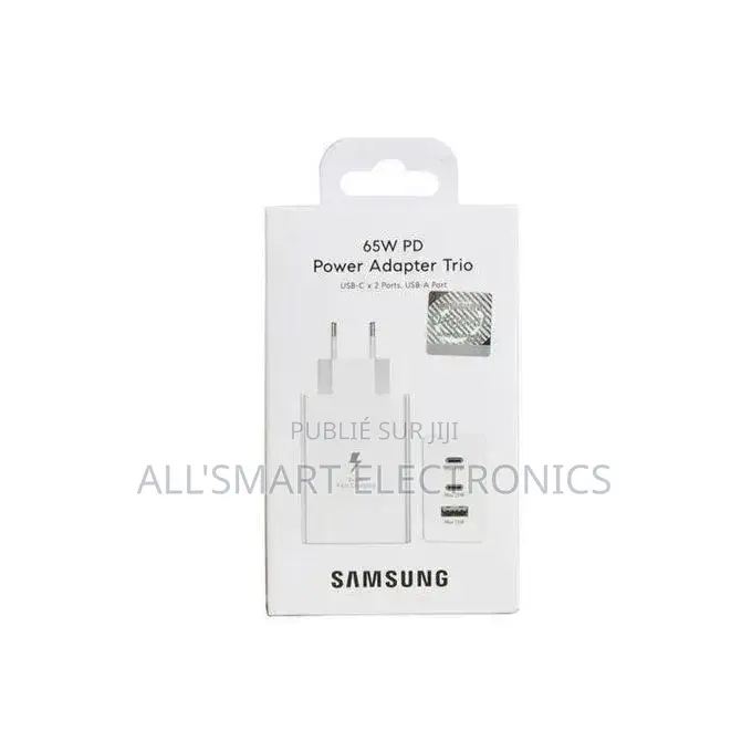 Chargeur Samsung 65w Type C Pd Trio Adapter