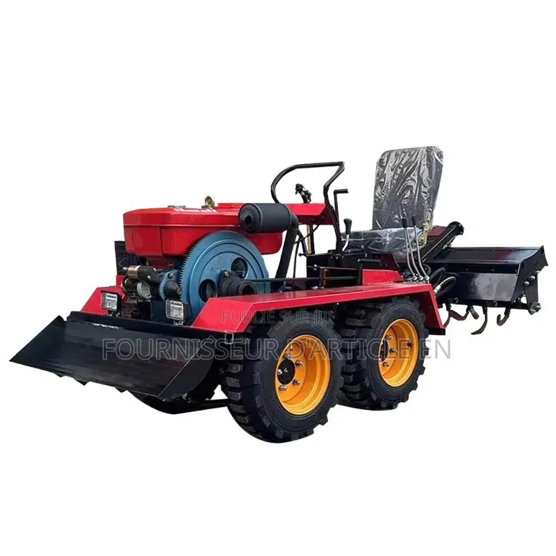 Motoculteur Rotatif Multifonctionnel À Quatre Roues Motrices