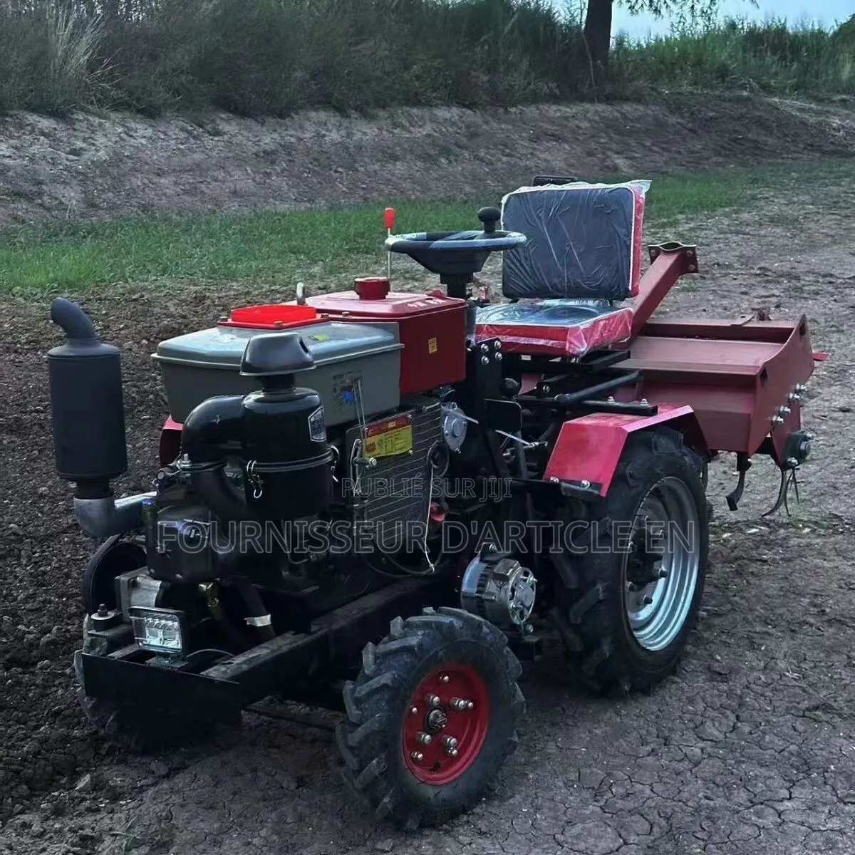 Motoculteur Rotatif Multifonctionnel À Quatre Roues Motrices