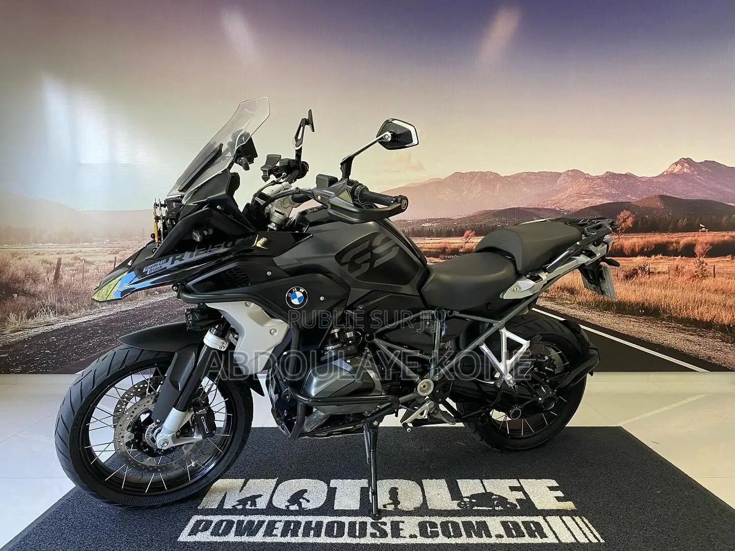 BMW R1250GS 2021 Noir