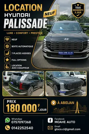 Nouveau Hyundai Palissade Calligraphy AWD 2025 Bleu