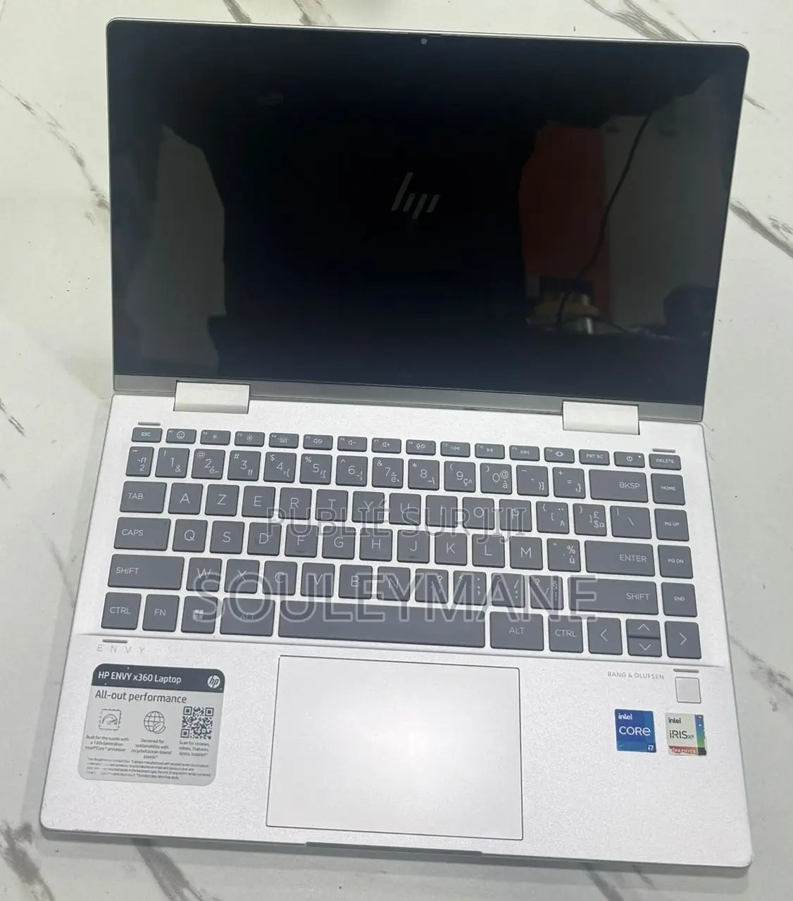 Ordinateur portable HP Envy 14 16GB Intel Core i7 SSD 512GB