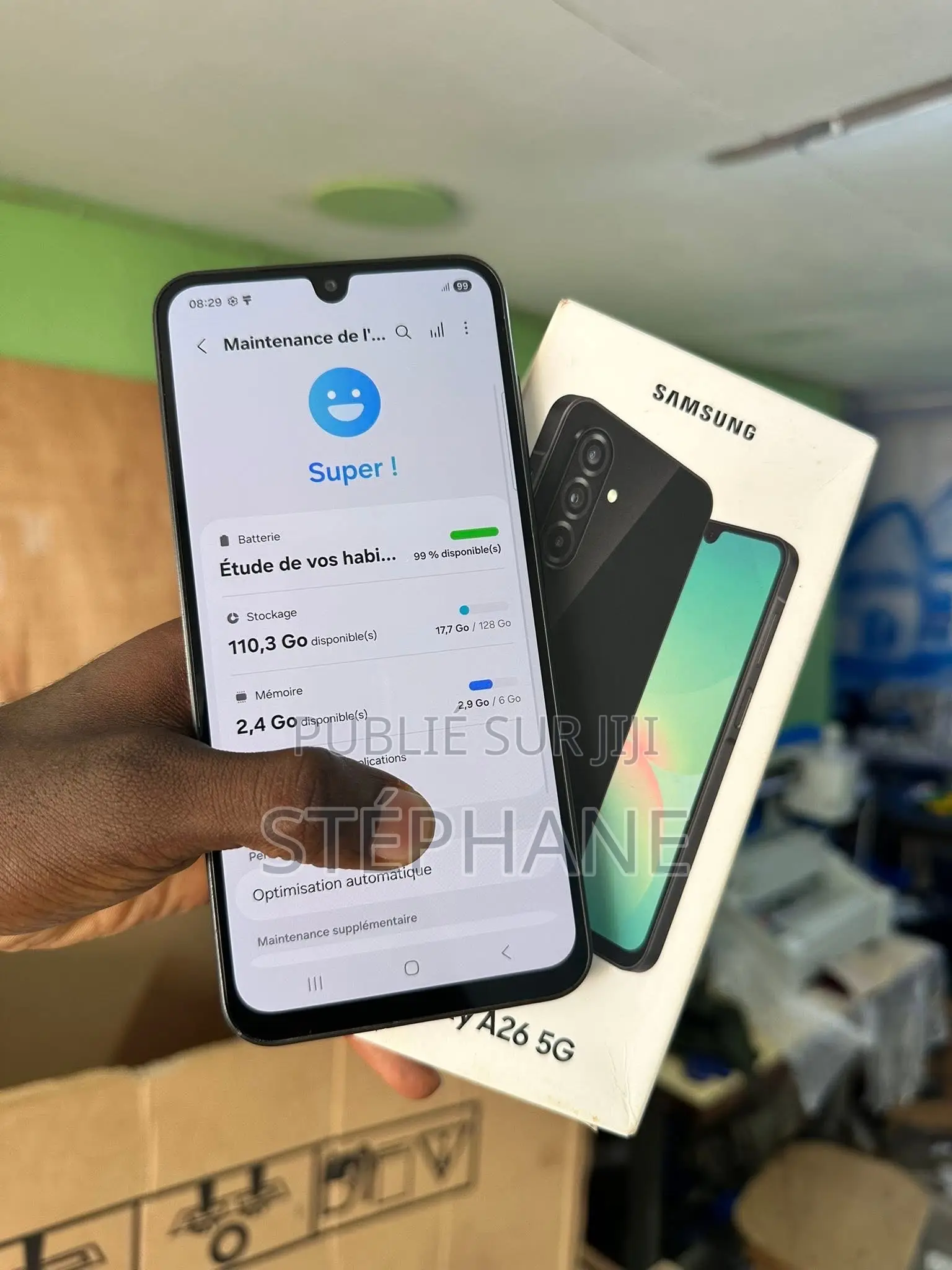 Nouveau Samsung Galaxy A26 128 GB Noir