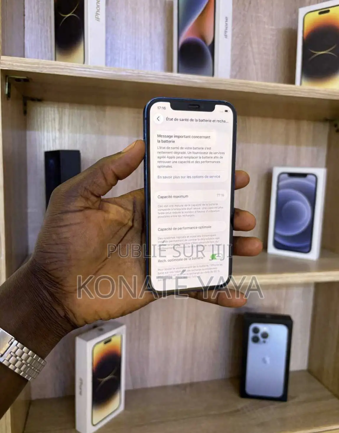 Apple iPhone 11 64 GB Bleu