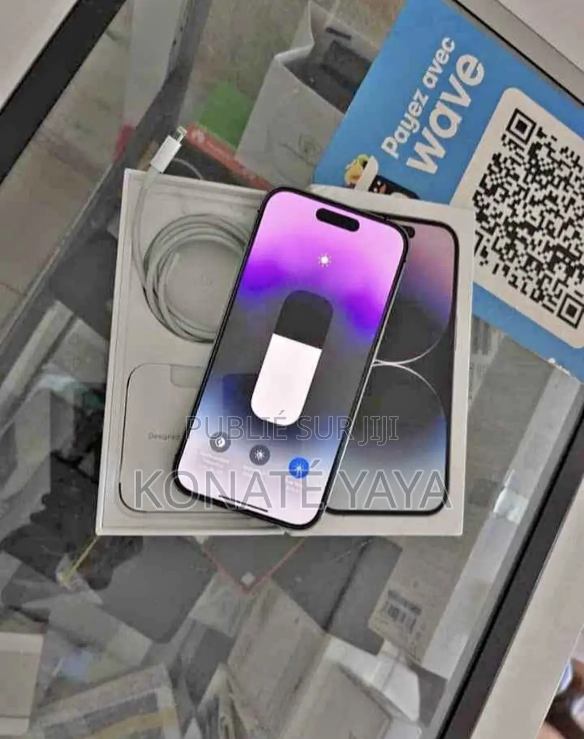 Apple iPhone 14 Pro 256 GB Noir