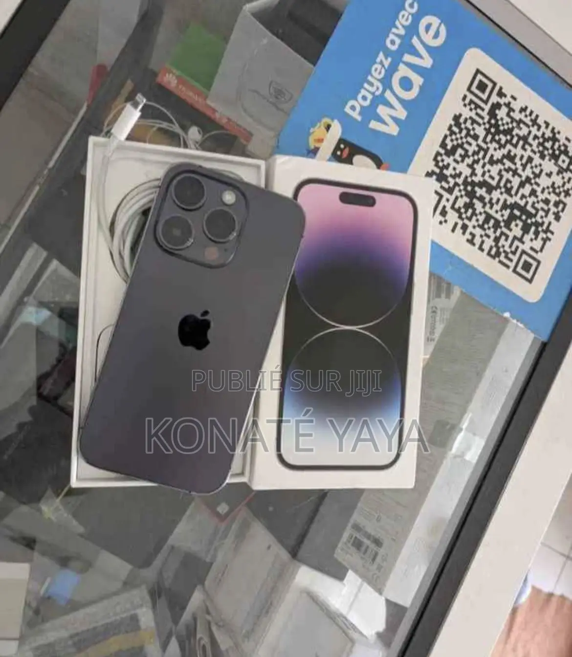 Apple iPhone 14 Pro 256 GB Noir