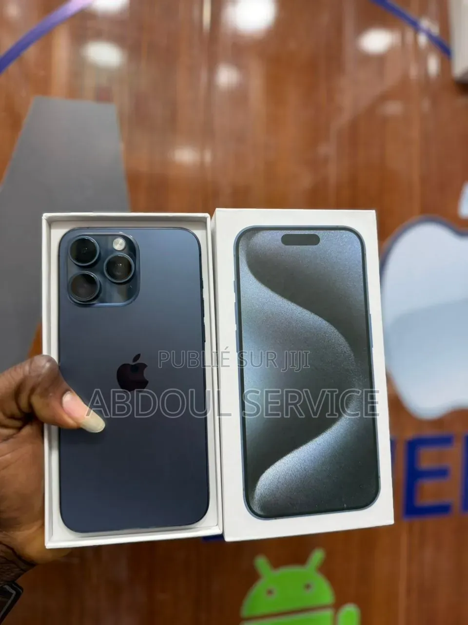 Apple iPhone 15 Pro Max 256 GB Noir