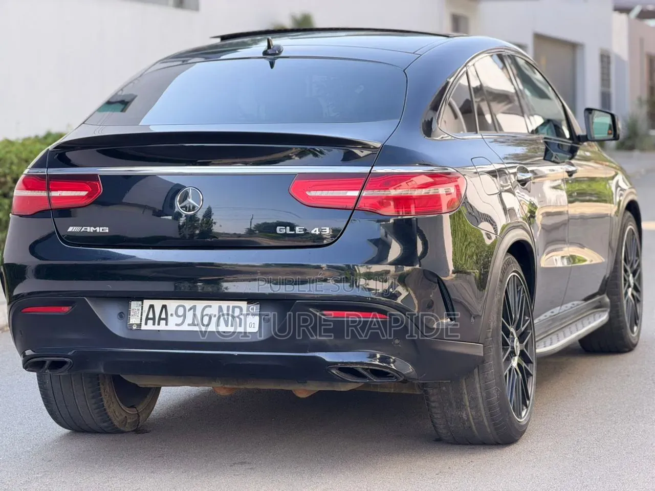 Mercedes-Benz GLE-Class AMG GLE 43 4MATIC 2018 Noir