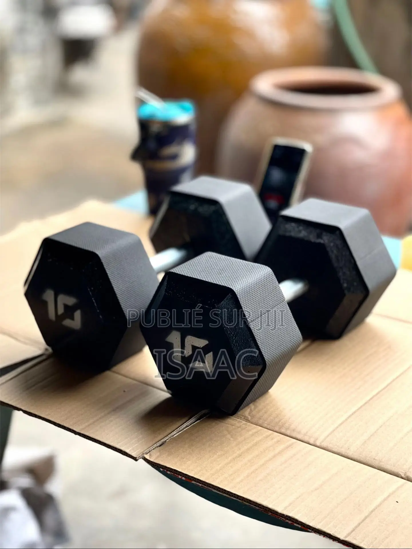 Haltère Hexagonal 10kg