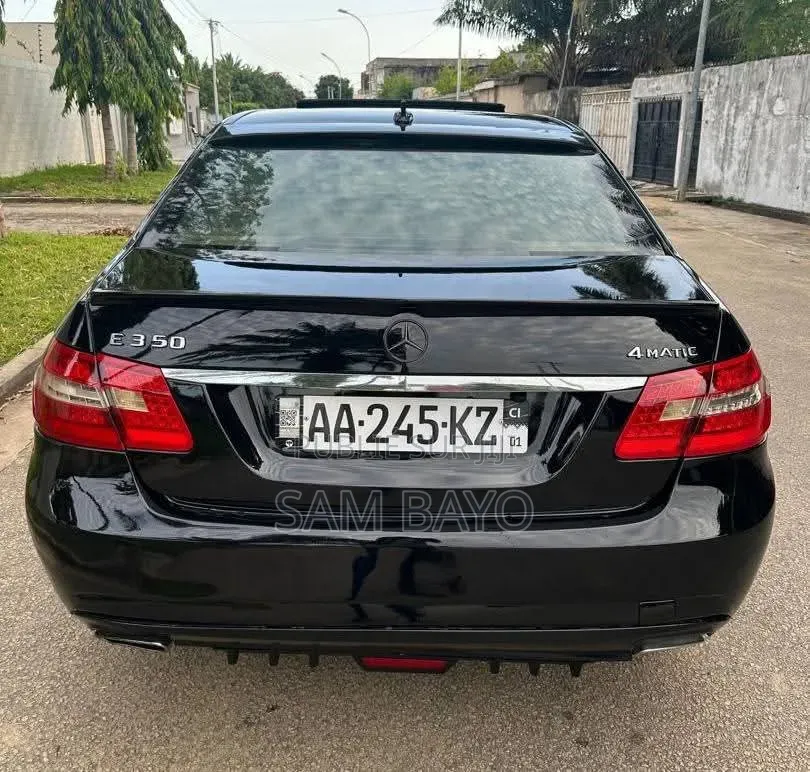 Mercedes-Benz E350 2010 Noir