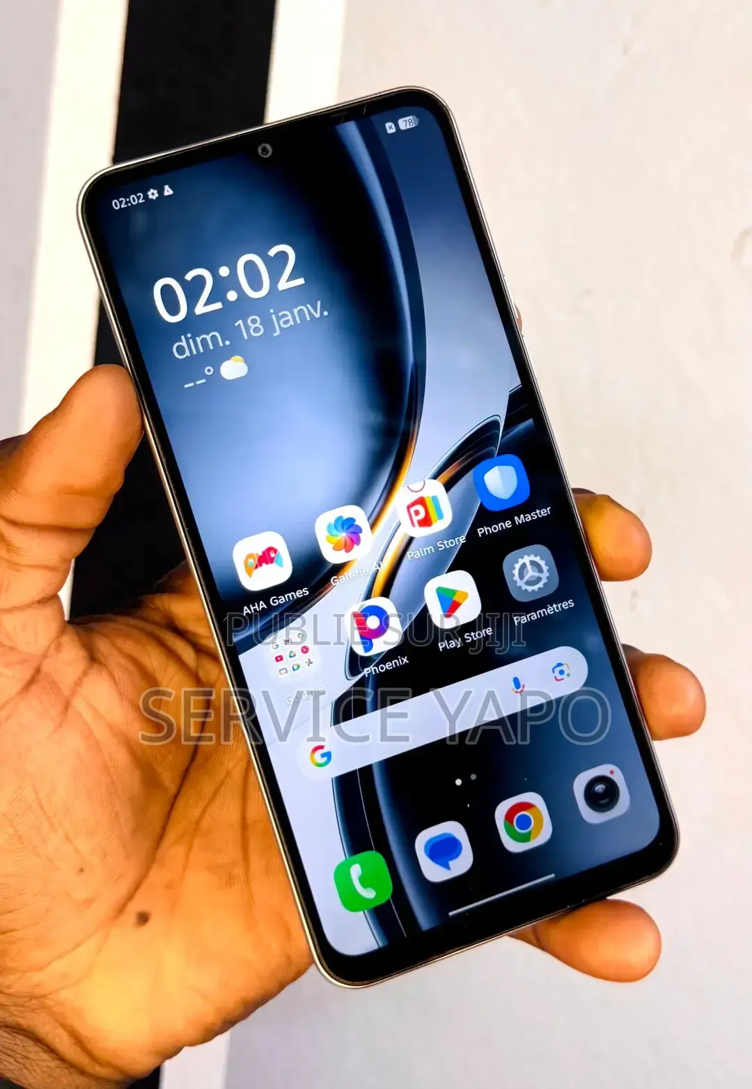 Nouveau Tecno Spark 20 256 GB Noir