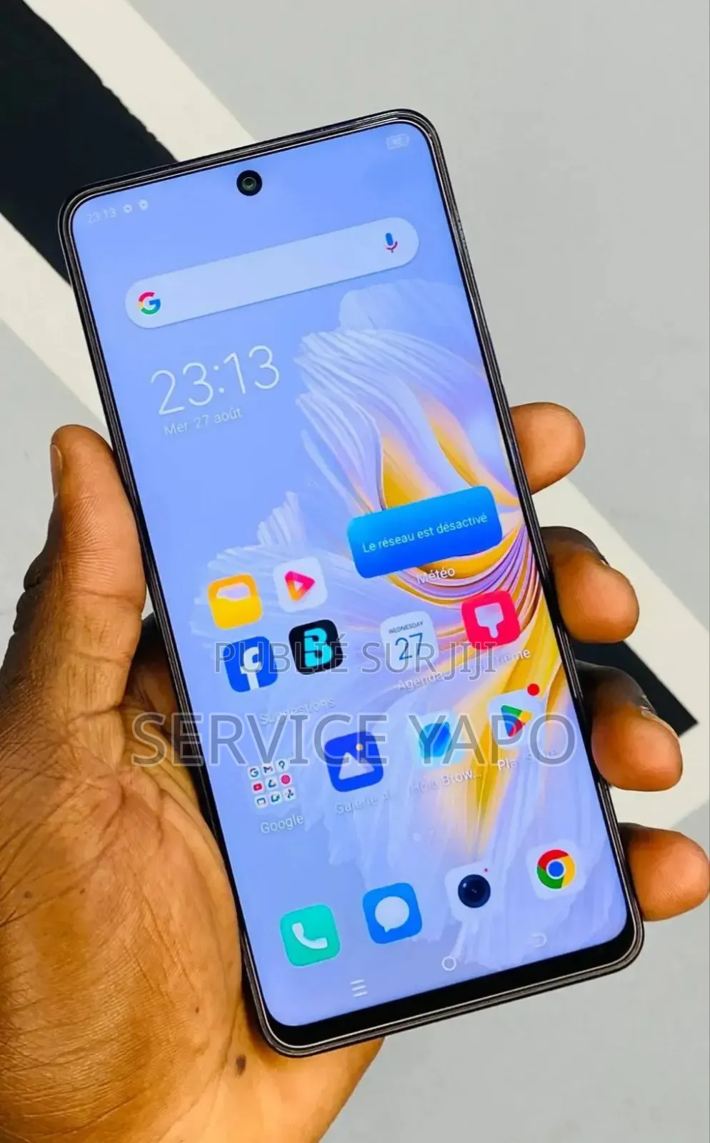 Nouveau Tecno Camon 19 128 GB Noir