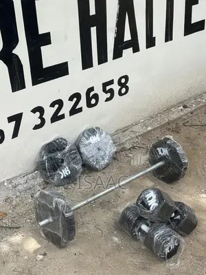 Kit Barre Curl 30 Kg Avec Haltère 10 Kg Démontable Et Rechargeable