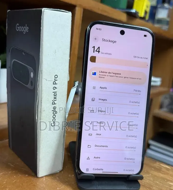 Nouveau Google Pixel 9 Pro 128 GB Noir