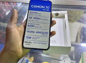 Nouveau Tecno Camon 30 256 GB Noir