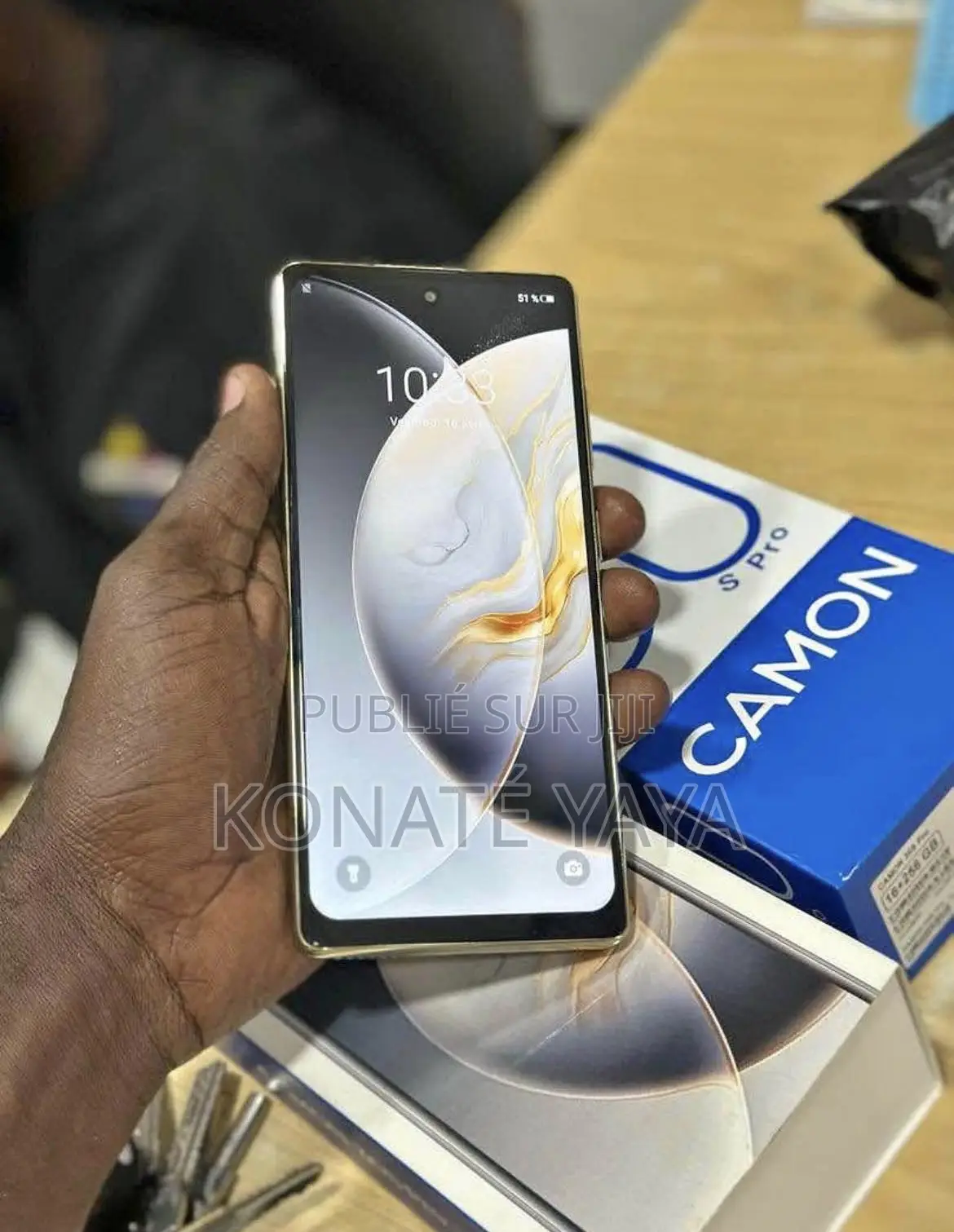 Nouveau Tecno Camon 30 256 GB Noir