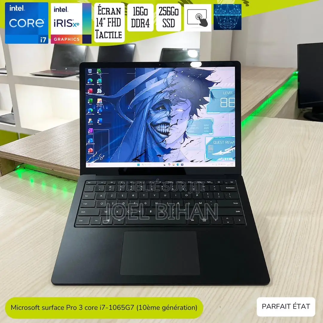 Ordinateur portable Microsoft Surface 3 16GB Intel Core i7 SSD 256GB