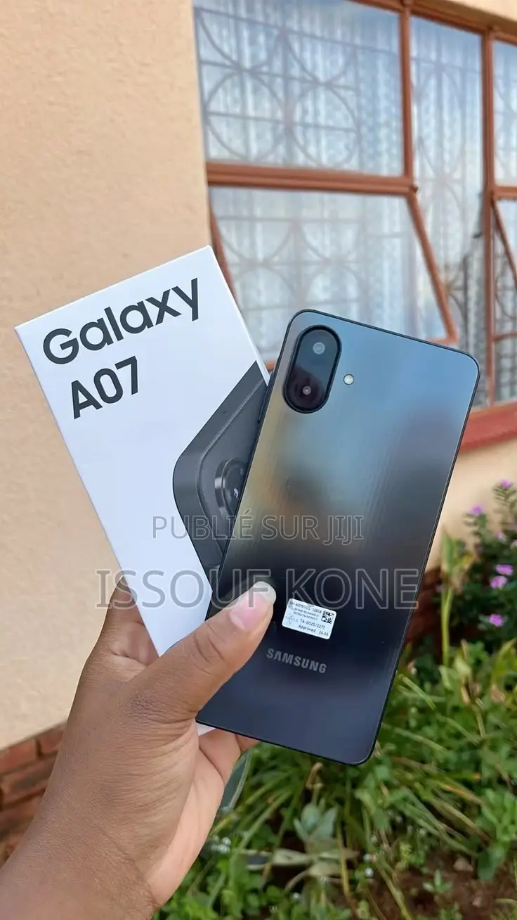 Nouveau Samsung Galaxy A07 256 GB Noir
