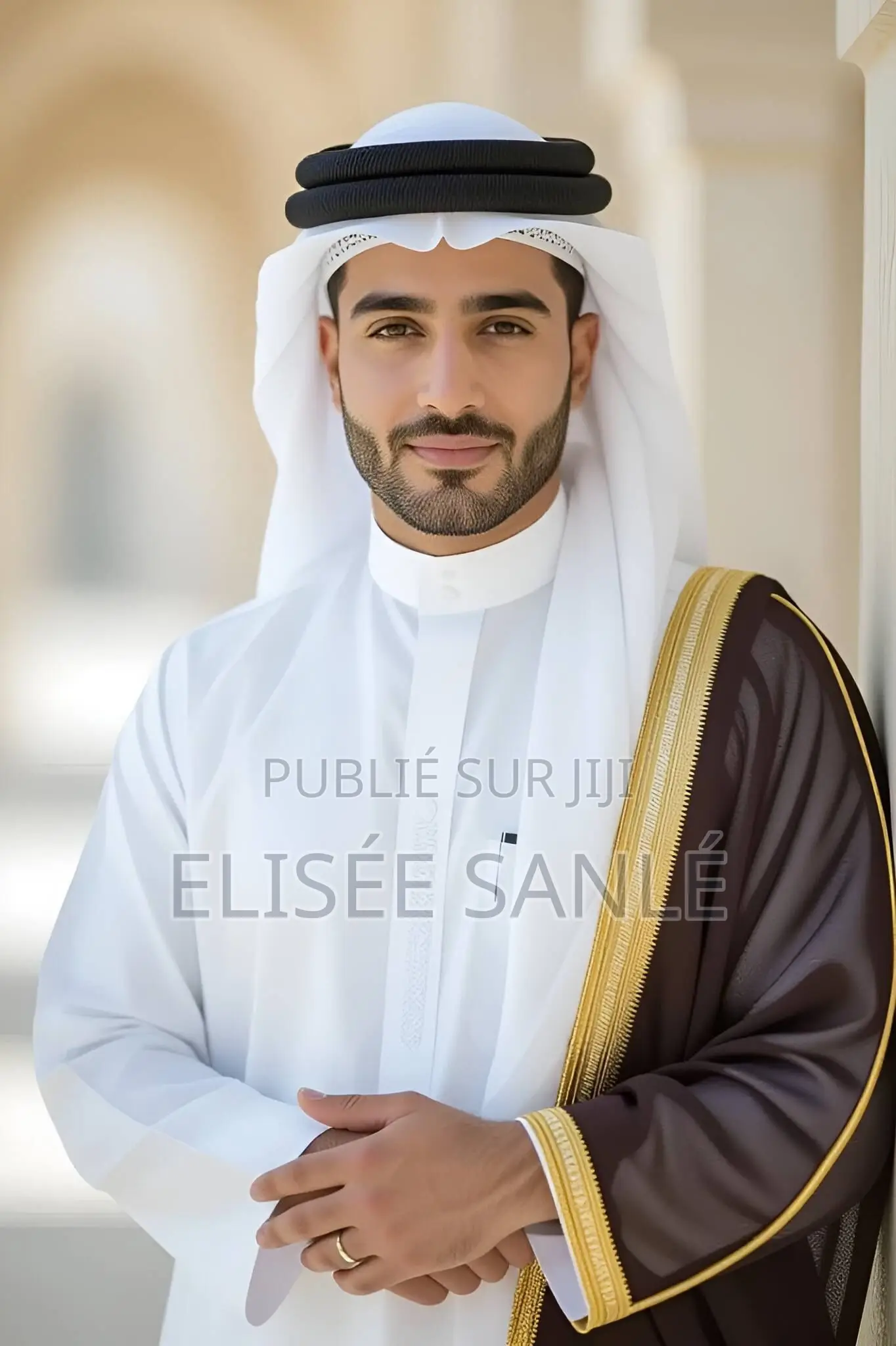 Abaya Homme Complet – Ensemble 4 Pièces