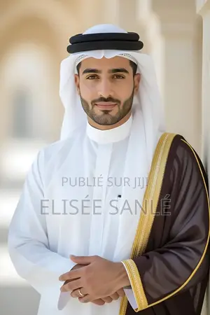 Abaya Homme Complet – Ensemble 4 Pièces