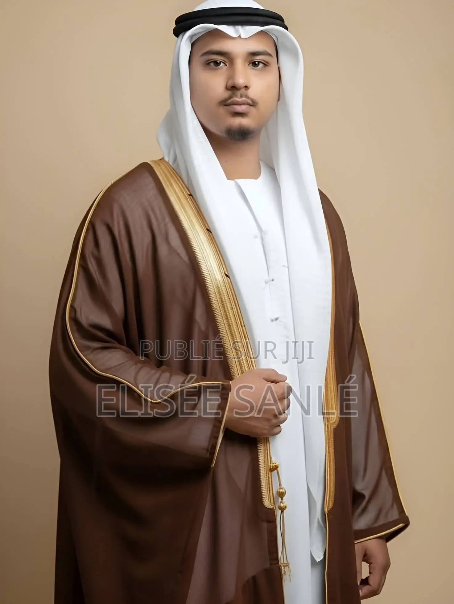 Abaya Homme Complet – Ensemble 4 Pièces