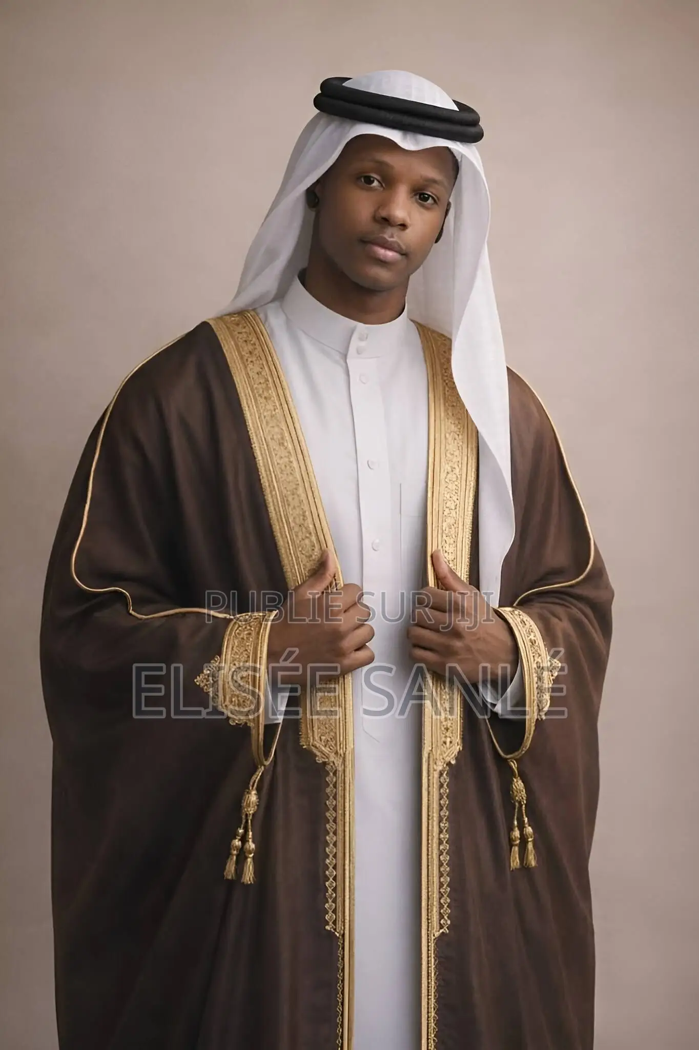 Abaya Homme Complet – Ensemble 4 Pièces