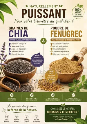 Grain De Chia - Poudre De Fenugrec