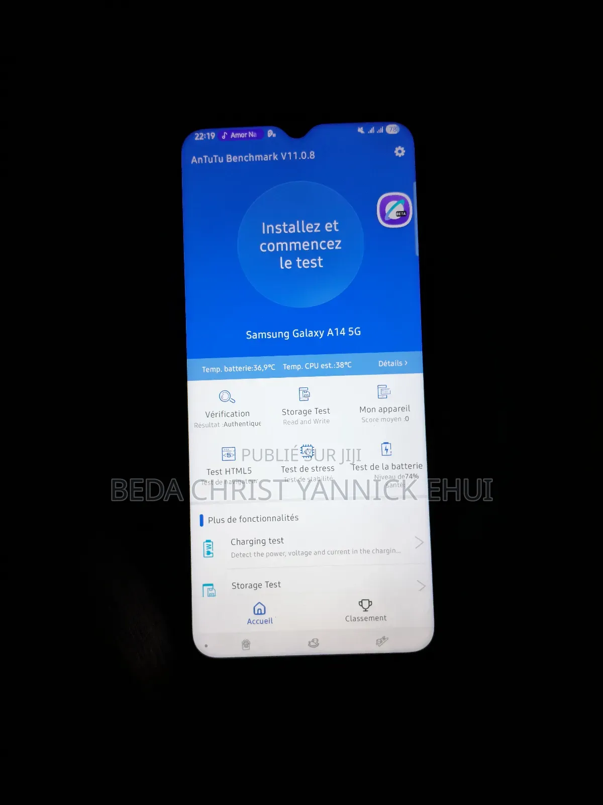 Samsung Galaxy A14 5G 128 GB Rouge